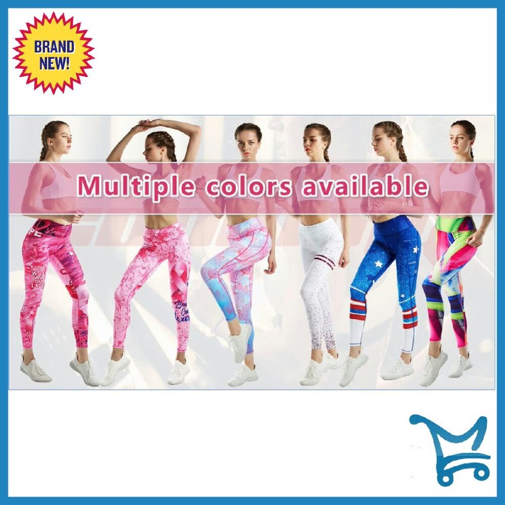 Women's Yoga Leggings with Side Pockets, Ultra-Soft Material, Waist Drawstring - Picture 7 of 7